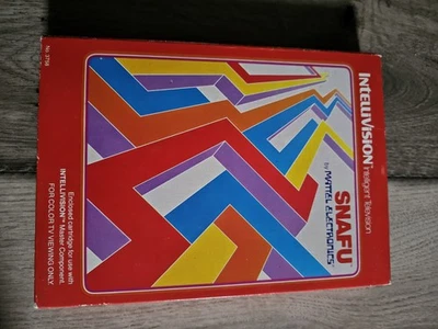 Snafu (Mattel Intellivision, 1981) CIB COMPLETE IN BOX - Image 1 of 4