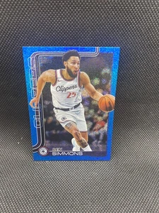 2025-26 Topps Flagship - #147 Ben Simmons Blue Sand Glitter - Picture 1 of 2