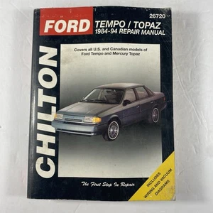 FORD Tempo/Topaz 1984-99 by CHILTON - Total Car Care Repair Manual #26720 - Foto 1 di 10