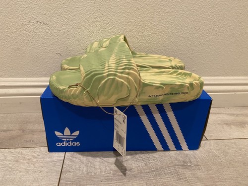 NUOVISSIMI SANDALI SLIP ON ATLETICI DA UOMO ADIDAS ADILETTE 22 TAGLIA 9