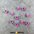 LEGO 3024 Plate 1 x 1 - BRIGHT PINK (10pcs)