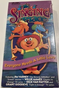 SEALED Jim Varney…on “The Singing Place #1” 1996 Sparrow VHS/NOT on Apple Music! - Picture 1 of 5
