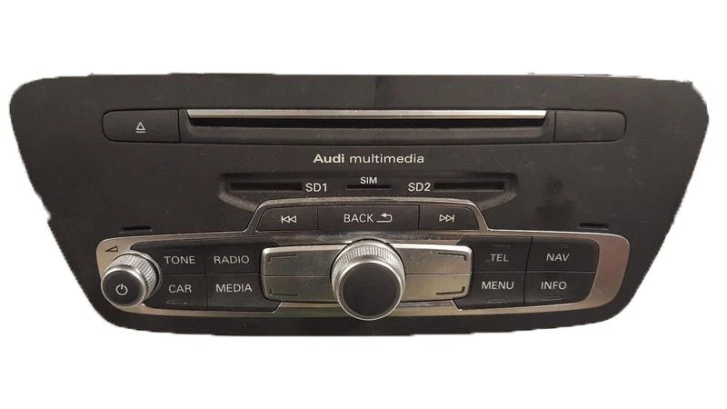 15 - 16 Audi Q3 Quattro OEM Navigation Multimedia AM FM Radio SD Sim Card - Image 1 of 1