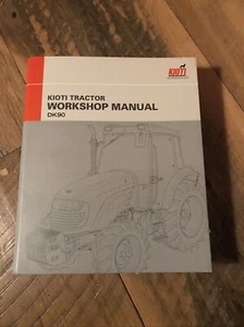 Kioti DK90 Tractor Shop Service Repair Workshop Manual - Picture 1 of 4