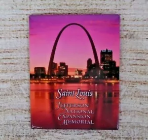 Imán de nevera St Louis Jefferson National Expansion Memorial Souvenir - Imagen 1 de 3