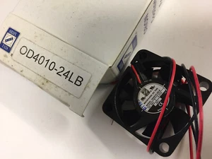 OD4010-24LB KNIGHT LÜFTER AXIAL 40X10,5MM 24VDC KABEL NOS - Bild 1 von 1