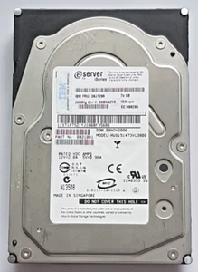 Disco duro 70 GB IBM iSeries FRU: 39J1296 15K rpm Ultra320 SCSI 80pin HDD 3,5" - Imagen 1 de 1