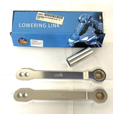 Suzuki GSXR 600 GSXR 750 Yana Shiki A3047 06-10 plateado eslabón reductor Billet CNC Foto 1 de 3