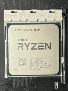 AMD Ryzen 5 3500 AM4 R5 3500 3.6GHz 6-core 6T 65W 32MB desktop CPU processor - Picture 1 of 6