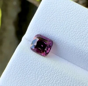 AIG Certified Unheated 1.70ct Intense Purple Pink Sapphire | Natural Madagascar - Picture 1 of 7