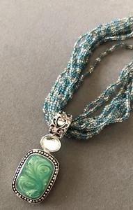 Lia Sophia Blue Coast Glasperlen Halskette - Bild 1 von 4