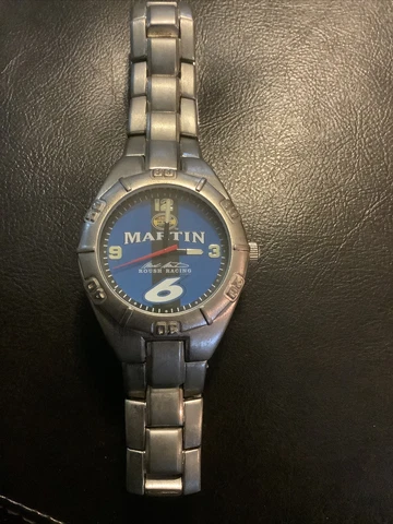 Stainless Steel Mark Martin Roush Racing Mens Watch Cover