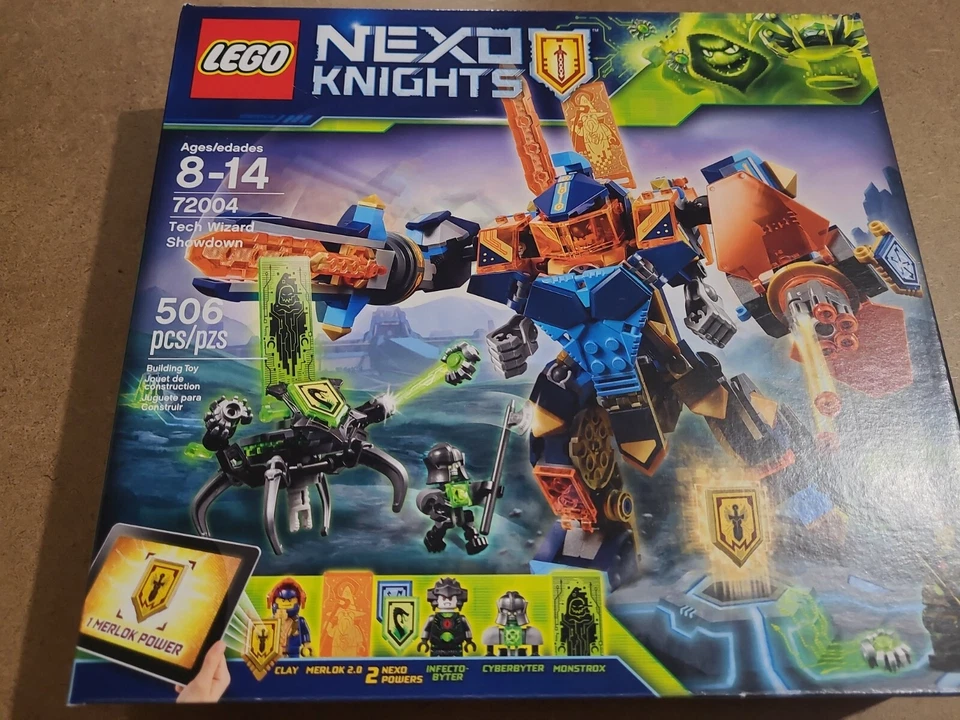 LEGO 72004 NEXO KNIGHTS: Tech Wizard Showdown nuevo y sellado (506 piezas) Foto 1 de 3