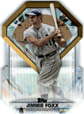 2022 Topps Update Diamond Greats Die Cuts #DGDC-68 Jimmie Foxx - Image 1 of 2