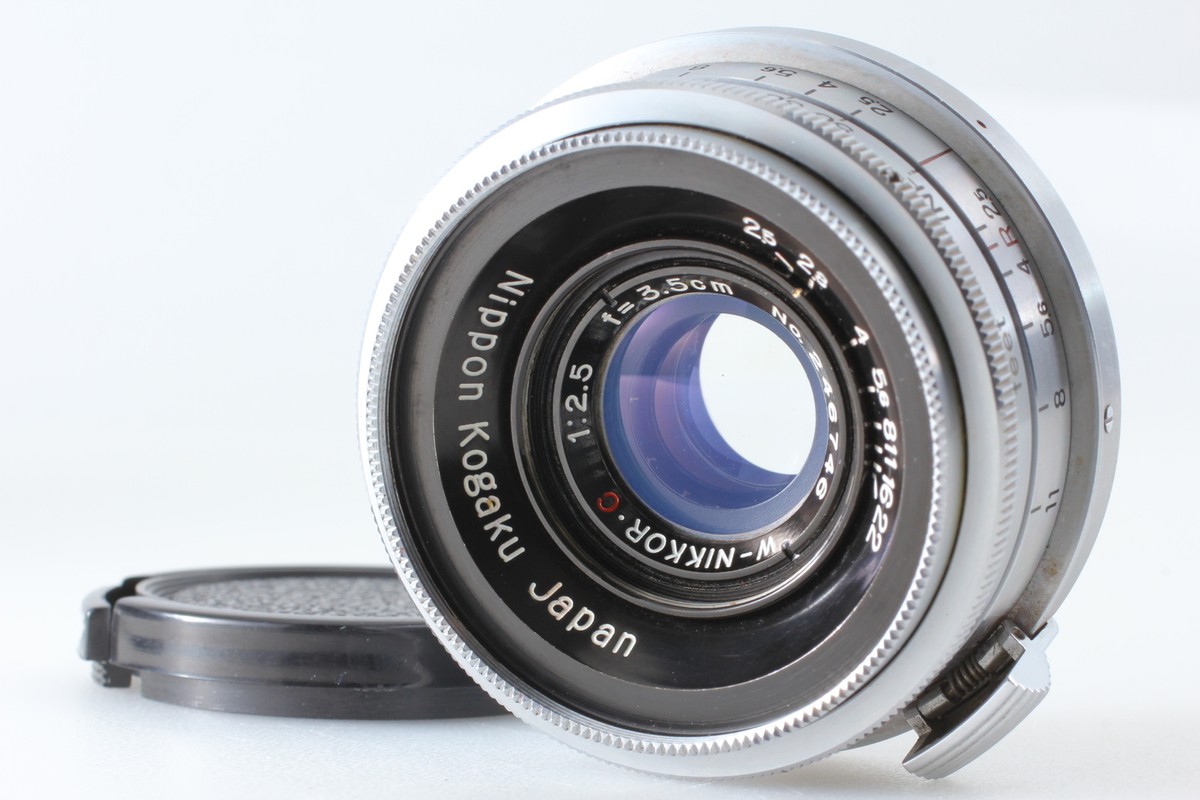 Nikon NIKKOR W Camera Lenses 35mm Focal f/2.5 Maximum Nikon NIKKOR W Camera Lenses 35mm Focal f/2.5 Maximum