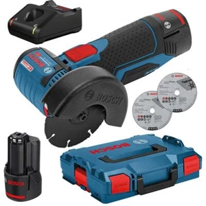 Bosch Smerigliatrice Angolare a Batteria Gws 12 V-76,Incl. 2x3Ah Batterie/Carica - Foto 1 di 11