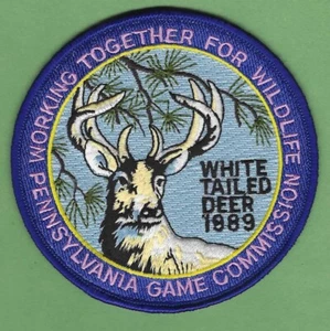 PENNSYLVANIA GAME COMMISSION WHITE TAILED DEER SERIES PATCH - Picture 1 of 1