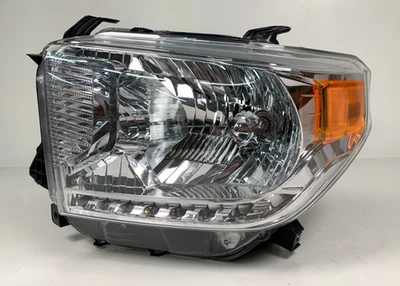 Toyota Tundra 2014 2015 2016 2017 lado izquierdo del conductor halógeno sin faros DRL fabricante de equipos originales Foto 1 de 4