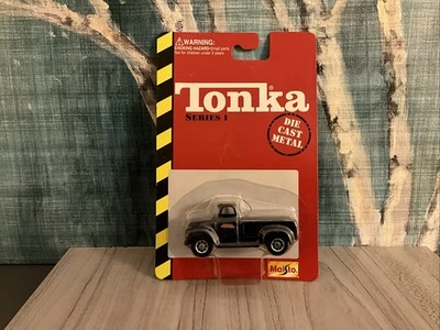 Maisto Tonka Series 1 Blue Pick Up Truck Tonka Toys Die Cast - Image 1 of 4