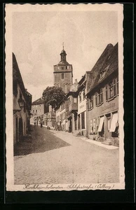 Ansichtskarte Kirchheimbolanden /Oelberg, Schlossstrasse mit Kirche - Picture 1 of 2