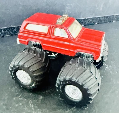 1985 Matchbox - Red K5 Chevy Blazer Monster 4x4 Super Chargers - 1/64 Scale - Image 1 of 4