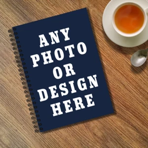 A5 Personalised Notebook Journal Notepad Note Book Photo Gift - Picture 1 of 5