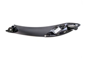 BMW F30 F80 F31 F32 F33 F35 12-17 INNER TRIM DOOR-PULL HANDLE FRONT LEFT BLACK - Picture 1 of 3