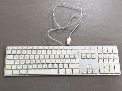 Clavier USB Apple Magic Keyboard A1243 Français French AZERTY MB110F/B  BRUTTO - Bild 1 von 4
