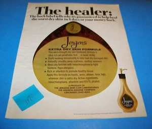 Jergens Hautpflege Original Print Werbung Vintage 1970 - Bild 1 von 2