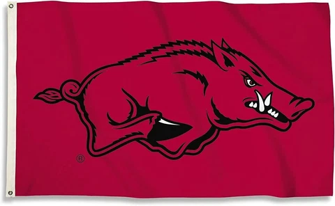 Arkansas Razorbacks Flag 3x5 BSI Cover