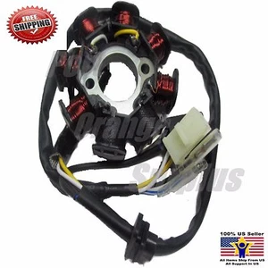 GY6 ATV Magneto 8-Pole Stator Coil 150cc Engine Part Scooter Quad Dirt Bike AC - Picture 1 of 1