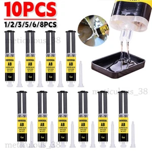 Lot Epoxy Resin AB Glue Super Strong Adhesive Repair for Plastic Glass Ceramics - Picture 1 of 17