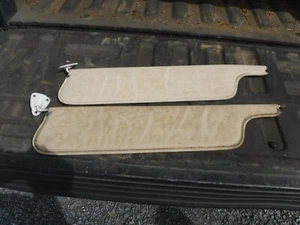 Pair of 1973-1979 Ford F150, 250, Bronco interior visors - white - Picture 1 of 6