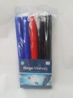 2 x 5 Bingo Dabber Pens Red Blue Green Orange Optimise Colour Sheets Easy Use