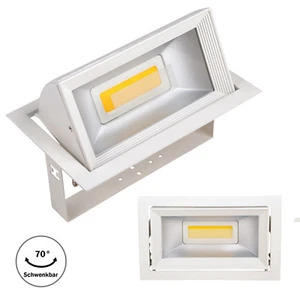 LED Deckenlampe Deckenleuchte Deckenspot EInbaustrahler EInbauspot schwenkbar - Bild 1 von 2