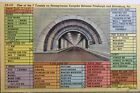 Pennsylvania PA Pittsburgh Harrisburg Turnpike Tunnel Postkarte alte Vintage Karte