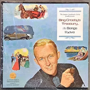 Bing Crosby's Treasury_ The Songs I Love 6 LP Box Set VG, VG+ - Picture 1 of 2