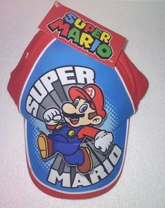 Gorra de béisbol ajustable para Nintendo Boys Super Mario (edades 4-7) - Imagen 1 de 2