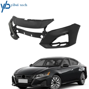 For 2023 2024 Nissan Altima Front Bumper Cover 62022-9HF0H Primed Black Plastic - Picture 1 of 11