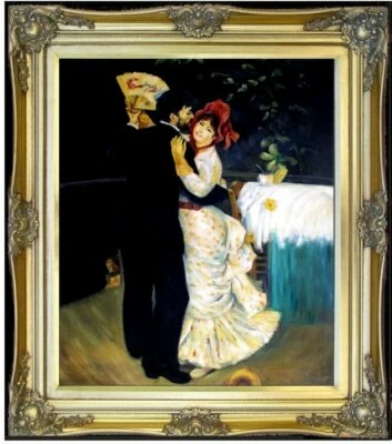 Pintura al óleo enmarcada, Repro Renoir, Pierre-Auguste Country Dance, 1883 20x24 pulgadas Foto 1 de 2