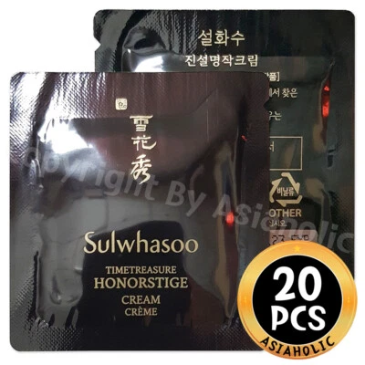 Crema Sulwhasoo Timetreasure Honorstige 1 ml x 20 piezas (20 ml) muestra versión premium Foto 1 de 4
