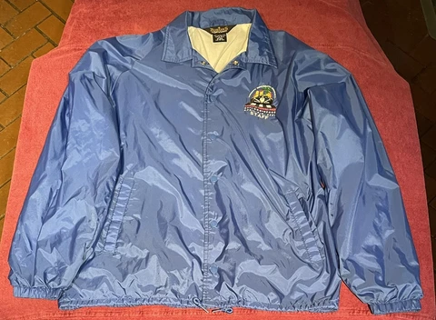 '01 Long Beach Grand Prix Indycar/CART Staff Embroidered Nylon Windbreaker Lg Cover