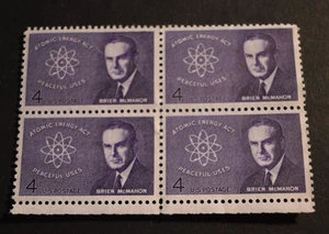 4 - 1962 Stamps Scott #1200 - 4 Cent - Atomic Energy - MNH. b - Picture 1 of 2