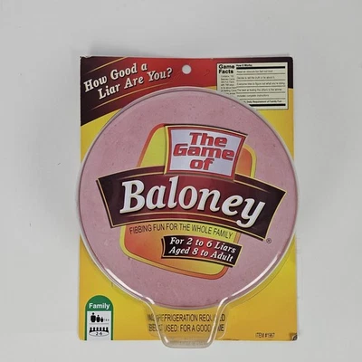 The Game of Baloney-Family Fibbing Party 棋盘游戏 8 岁以上 TDC 游戏全新! — 第 1/4 张图片