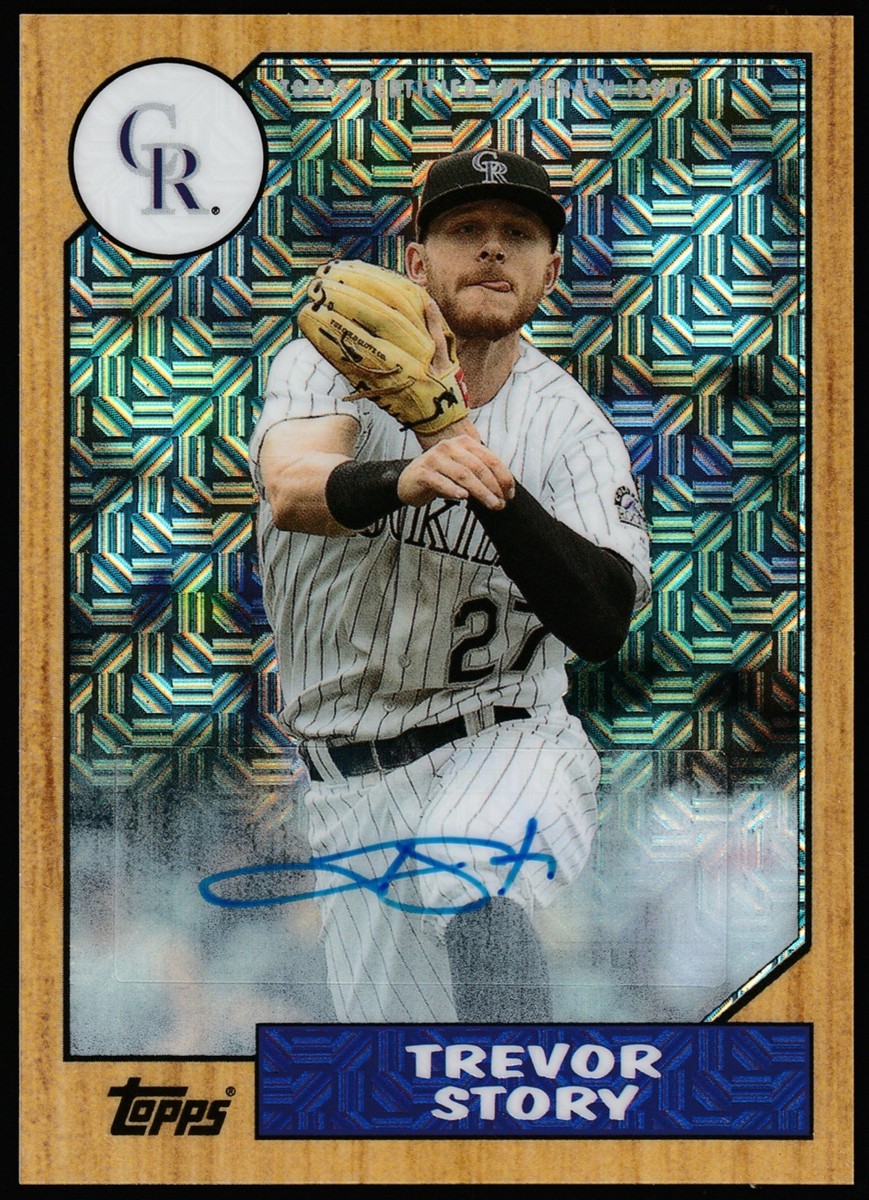Trevor Story Autograph Baseball Cards for sale | eBay