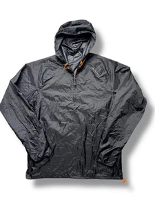Waterproof Quechua Small Black Packable Rain Jacket Hooded Lightweight Warm - Picture 1 of 12
