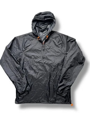 Waterproof Quechua Small Black Packable Rain Jacket Hooded Lightweight Warm - Image 1 of 4