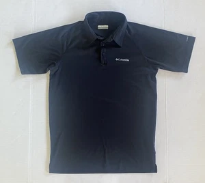 Columbia schwarzes kurzärmliges Poloshirt Herren Größe Small " - Bild 1 von 3