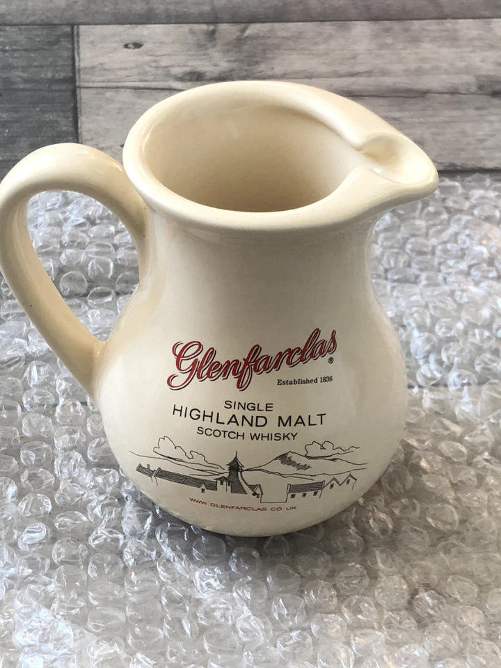 Glenfarclas Single Malt Highland Whisky Water Jug Pub Jug Small One Man Jug - Image 1 of 4