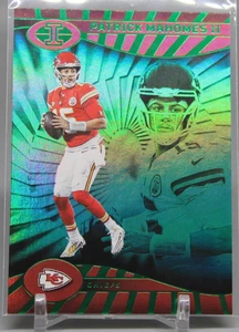 Patrick Mahomes II - 2024 Illusions Football EMERALD TROPHY COLLECTION - #42 - Picture 1 of 2